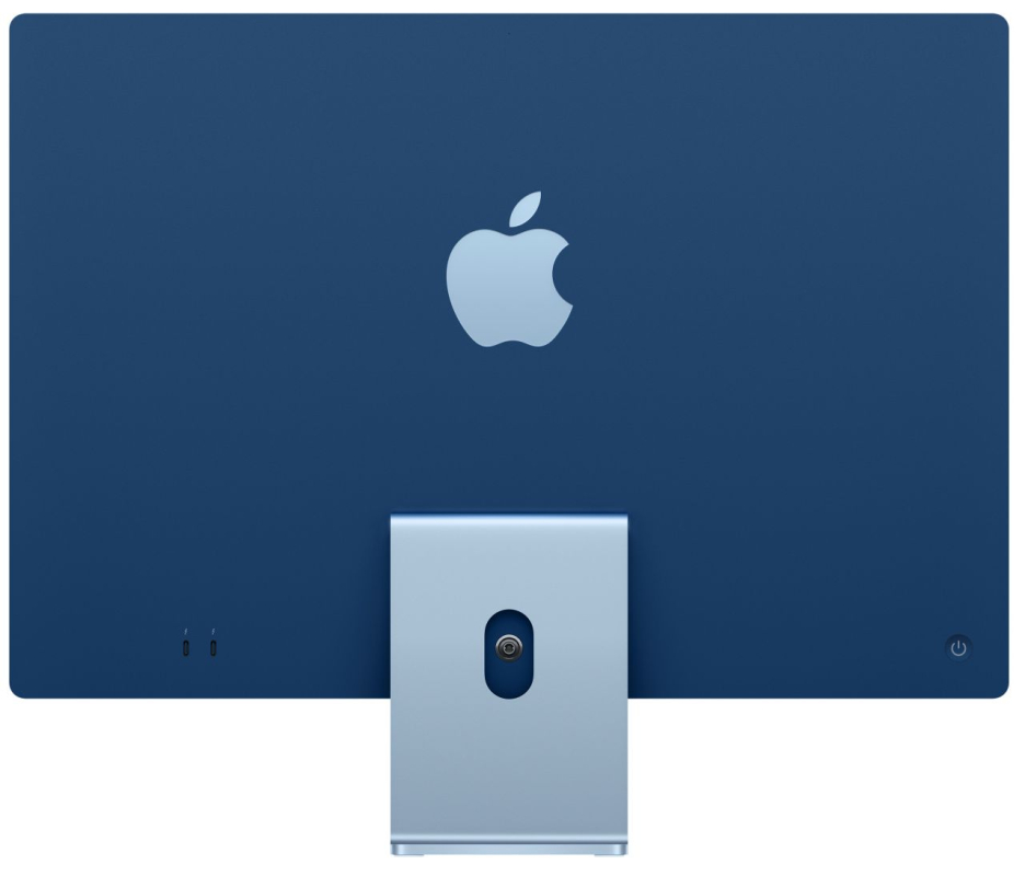 Apple iMac 24" Retina 4,5K, M3 (8C CPU, 8C GPU, 2023), 8 ГБ, 256 ГБ SSD, синий