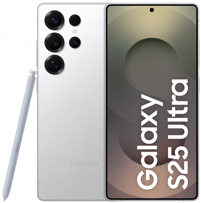 Смартфон Samsung Galaxy S25 Ultra 12 ГБ/256 ГБ, Серебряный титан